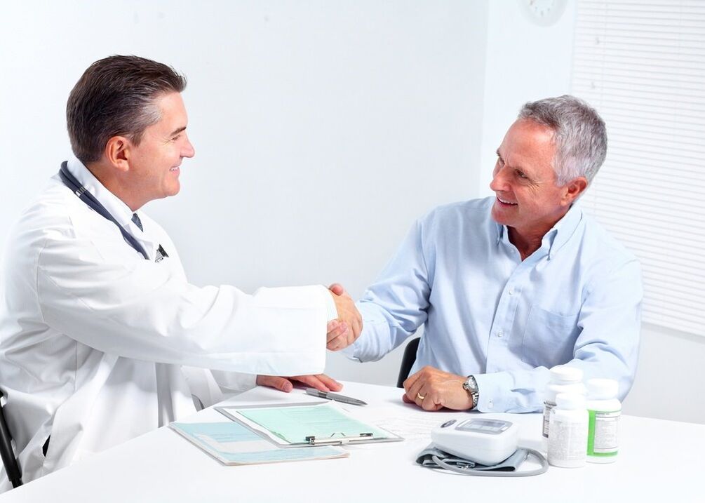 consulta com um médico para artrose do quadril